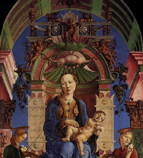 Cosme Tura Madonna with the Child Enthroned